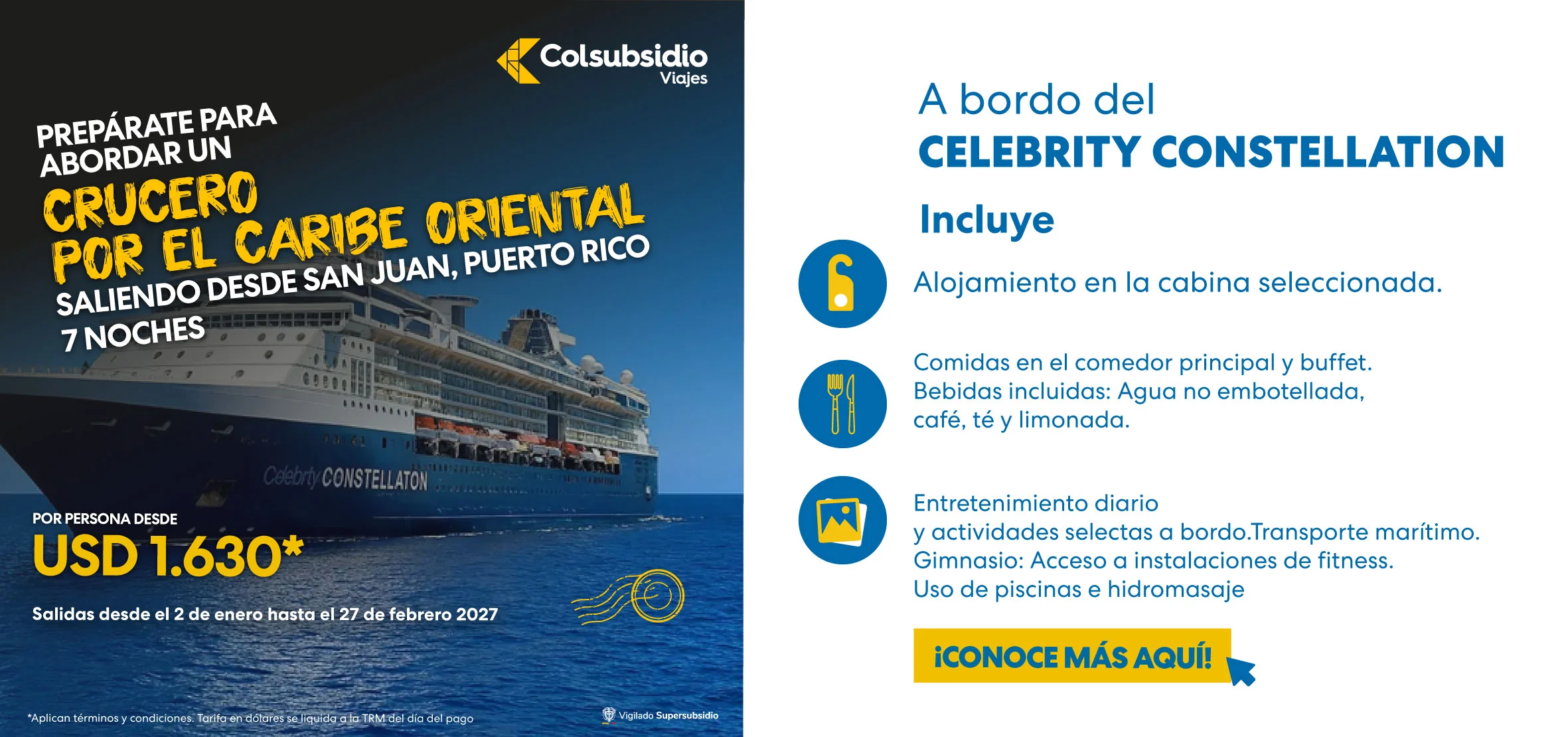Crucero desde Cartagena