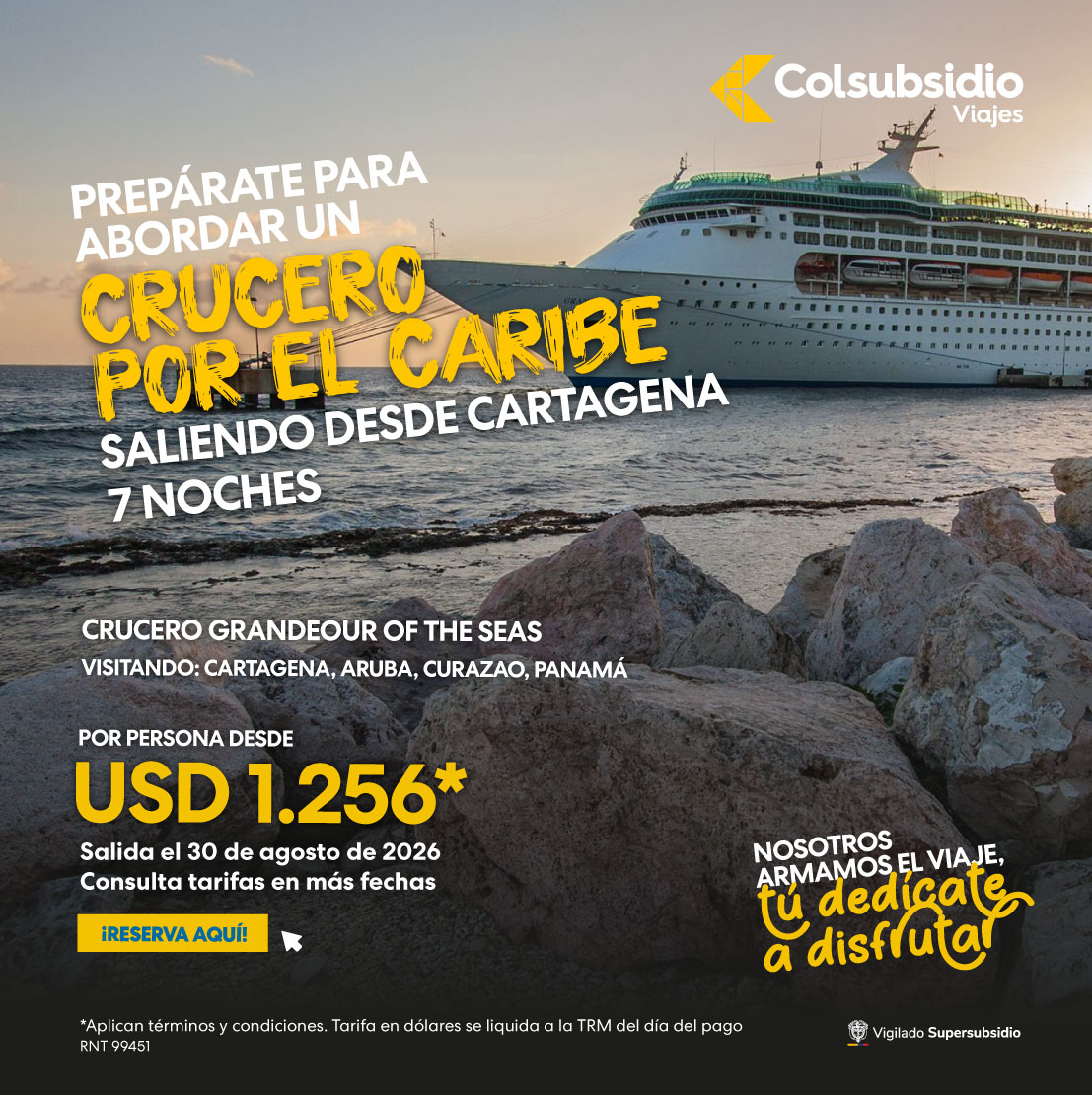 Crucero desde Cartagena