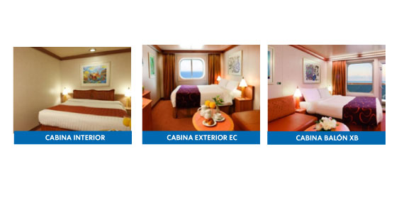 cabinas costa pacifica