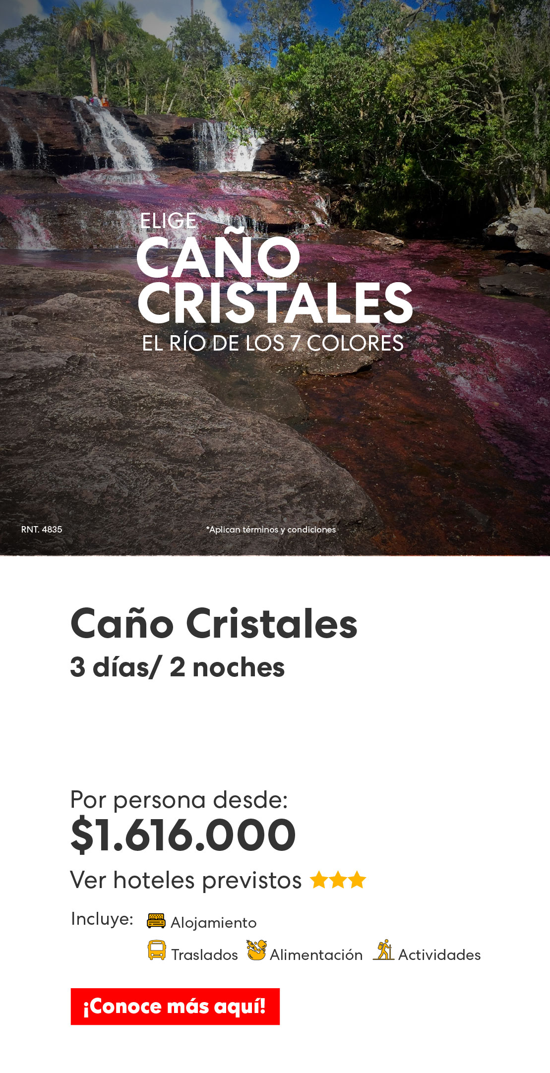 caño cristales