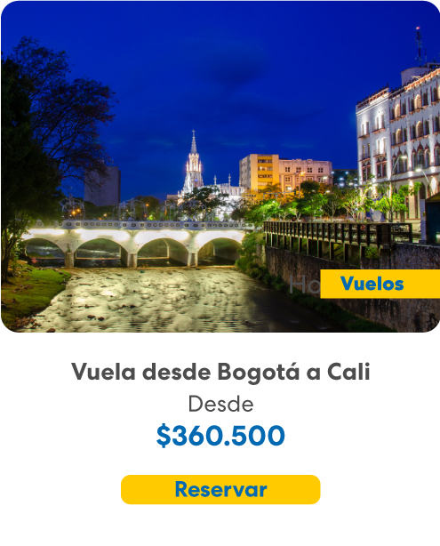 vuelo a cali